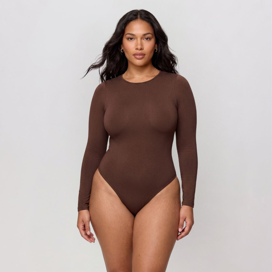 Body Sora Fit manga larga color moka