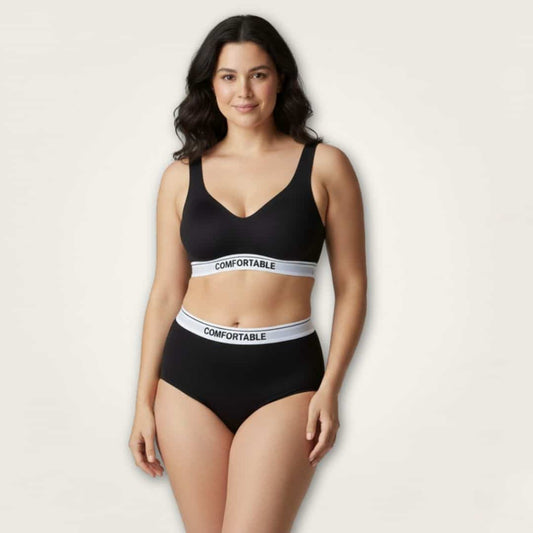 Set Comfortable — Brassier y Panty sin costura (uso diario)