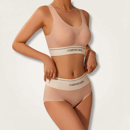 Set Comfortable — Brassier y Panty sin costura (uso diario)
